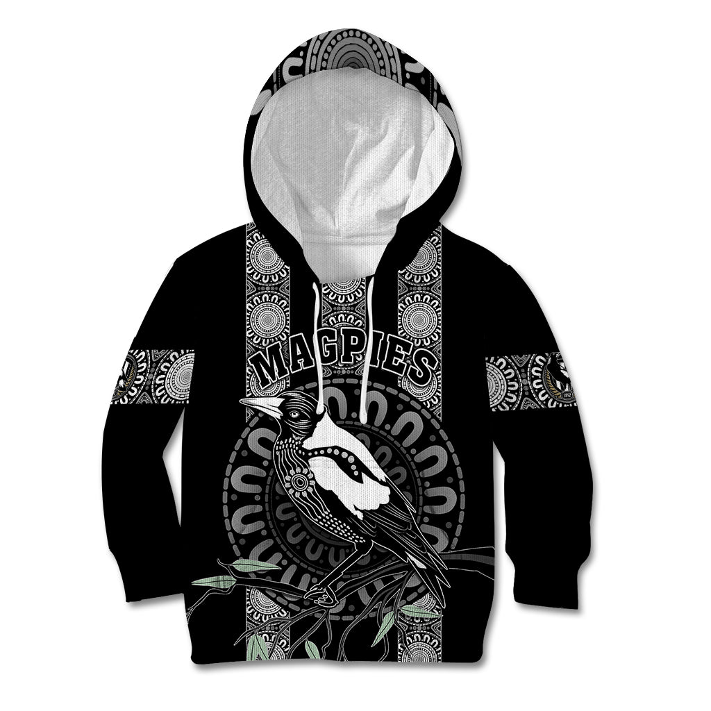 personalised-collingwood-football-kid-hoodie-champions-go-magpies