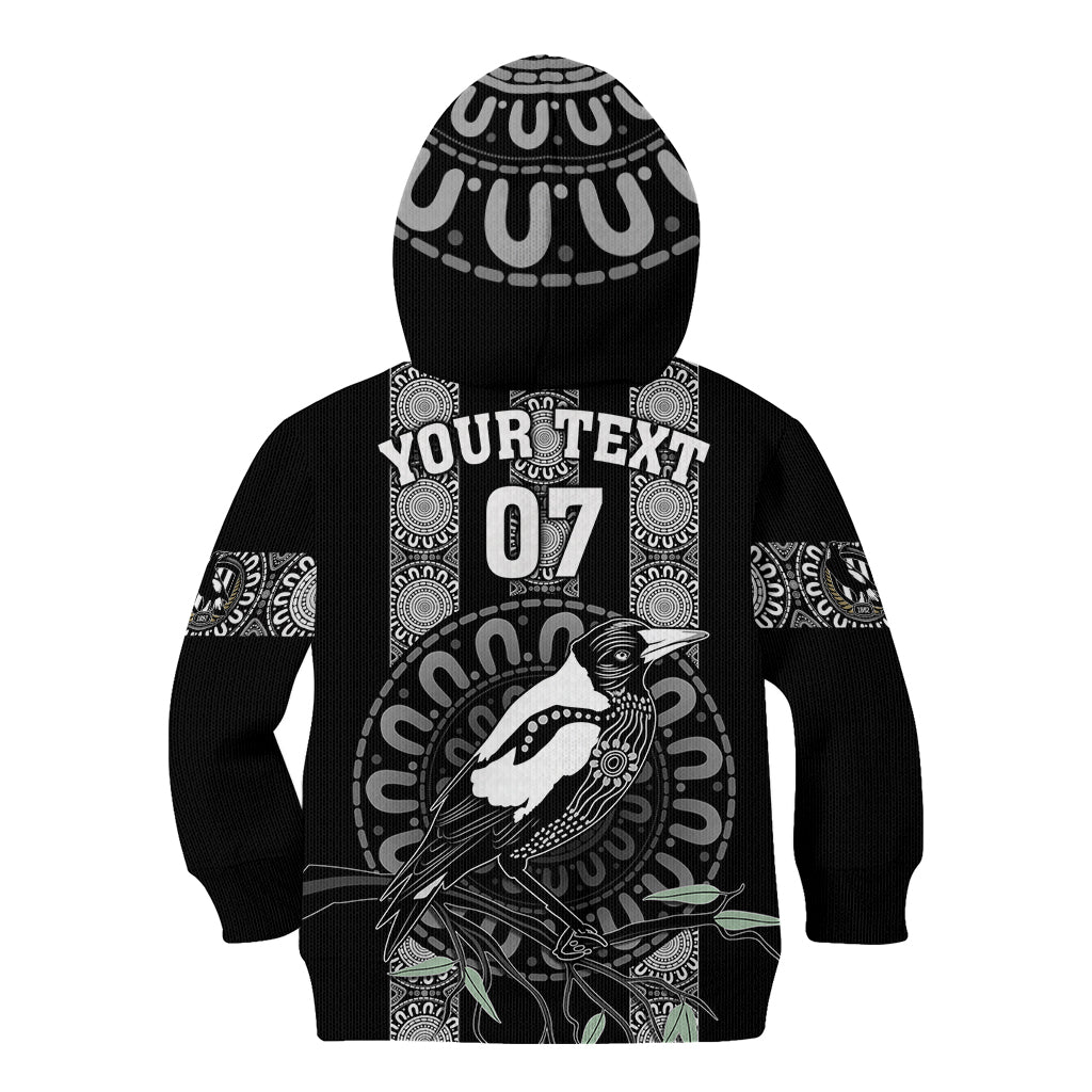 personalised-collingwood-football-kid-hoodie-champions-go-magpies