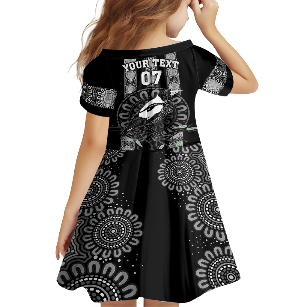 personalised-collingwood-football-kid-short-sleeve-dress-champions-go-magpies