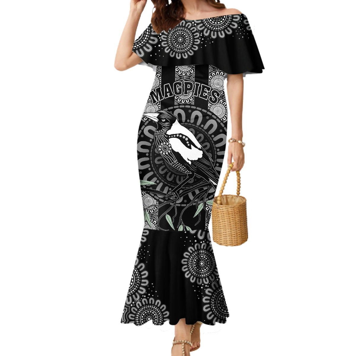 personalised-collingwood-football-mermaid-dress-champions-go-magpies