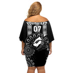 personalised-collingwood-football-off-shoulder-short-dress-champions-go-magpies