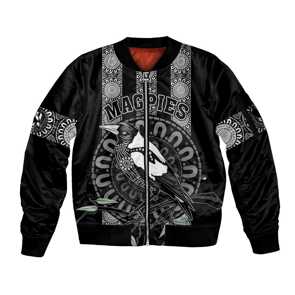 personalised-collingwood-football-sleeve-zip-bomber-jacket-champions-go-magpies