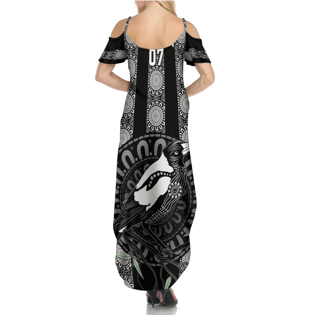 personalised-collingwood-football-summer-maxi-dress-champions-go-magpies