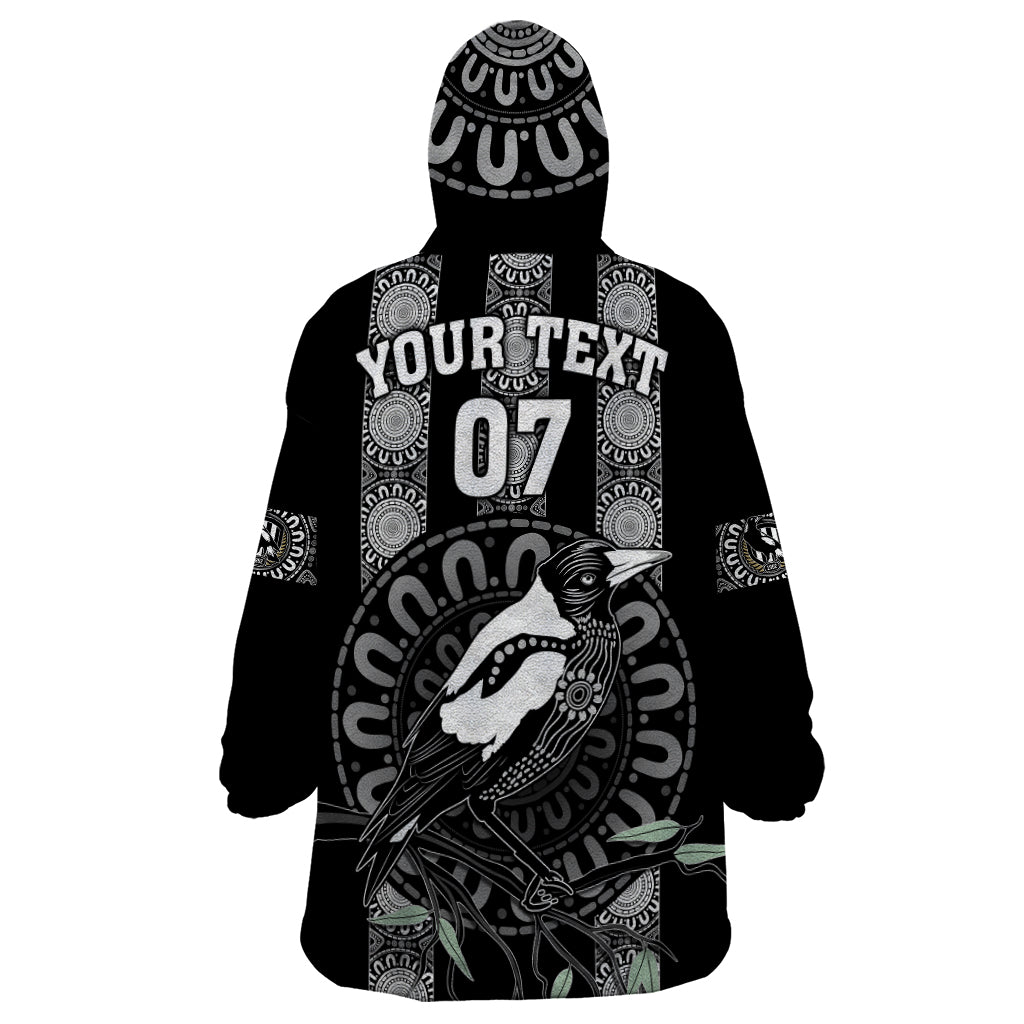 personalised-collingwood-football-wearable-blanket-hoodie-champions-go-magpies