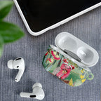 Australia Galah Birds Couple Christmas AirPods Case Mint Glaze