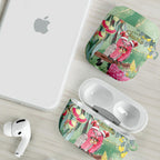 Australia Galah Birds Couple Christmas AirPods Case Mint Glaze