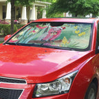 Australia Galah Birds Couple Christmas Auto Sun Shade Mint Glaze