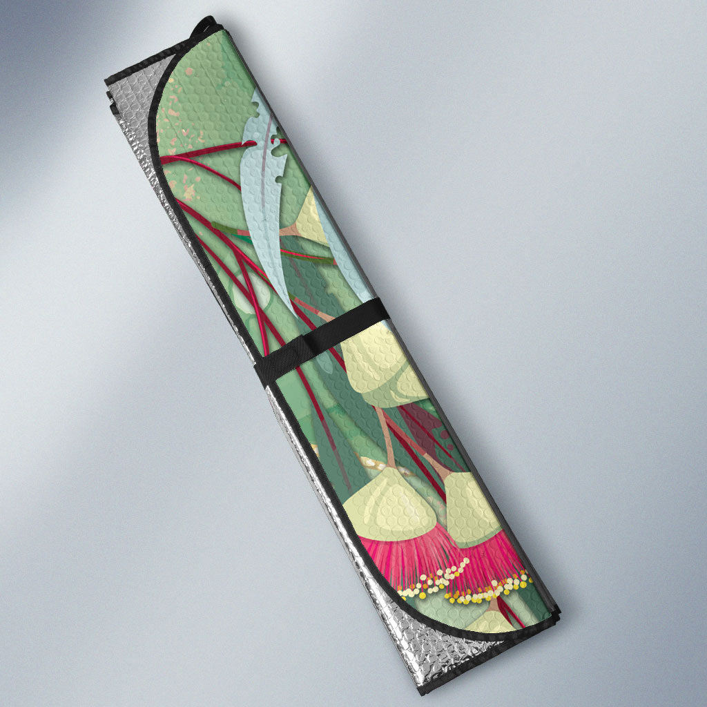 Australia Galah Birds Couple Christmas Auto Sun Shade Mint Glaze