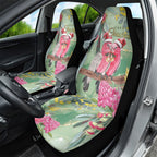 Australia Galah Birds Couple Christmas Car Seat Cover Mint Glaze