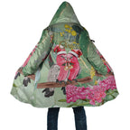 Australia Galah Birds Couple Christmas Cloak Mint Glaze