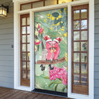 Australia Galah Birds Couple Christmas Door Cover Mint Glaze