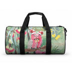 Australia Galah Birds Couple Christmas Duffle Bag Mint Glaze