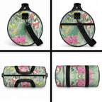 Australia Galah Birds Couple Christmas Duffle Bag Mint Glaze