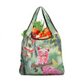Australia Galah Birds Couple Christmas Grocery Bag Mint Glaze