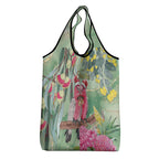 Australia Galah Birds Couple Christmas Grocery Bag Mint Glaze