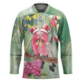 Australia Galah Birds Couple Christmas Hockey Jersey Mint Glaze