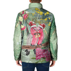 Australia Galah Birds Couple Christmas Padded Jacket Mint Glaze