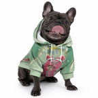 Australia Galah Birds Couple Christmas Pet Hoodie Mint Glaze