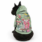 Australia Galah Birds Couple Christmas Pet Hoodie Mint Glaze