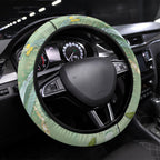 Australia Galah Birds Couple Christmas Steering Wheel Cover Mint Glaze