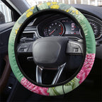 Australia Galah Birds Couple Christmas Steering Wheel Cover Mint Glaze
