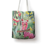 Australia Galah Birds Couple Christmas Tote Bag Mint Glaze