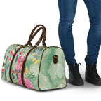 Australia Galah Birds Couple Christmas Travel Bag Mint Glaze