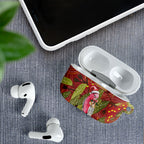 Australia Christmas Indigenous AirPods Case Galah Bird on Eucalyptus