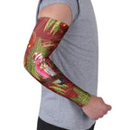 Australia Christmas Indigenous Arm Sleeves Galah Bird on Eucalyptus