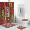 Australia Christmas Indigenous Bathroom Set Galah Bird on Eucalyptus