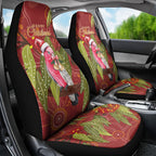 Australia Christmas Indigenous Car Seat Cover Galah Bird on Eucalyptus