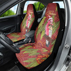 Australia Christmas Indigenous Car Seat Cover Galah Bird on Eucalyptus