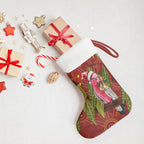 Australia Christmas Indigenous Christmas Stocking Galah Bird on Eucalyptus