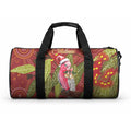 Australia Christmas Indigenous Duffle Bag Galah Bird on Eucalyptus