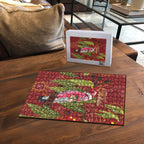 Australia Christmas Indigenous Puzzle Galah Bird on Eucalyptus
