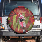 Australia Christmas Indigenous Spare Tire Cover Galah Bird on Eucalyptus
