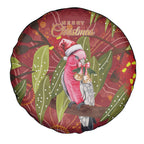 Australia Christmas Indigenous Spare Tire Cover Galah Bird on Eucalyptus