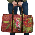 Australia Christmas Indigenous Travel Bag Galah Bird on Eucalyptus