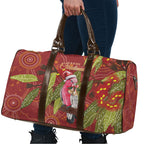 Australia Christmas Indigenous Travel Bag Galah Bird on Eucalyptus