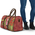 Australia Christmas Indigenous Travel Bag Galah Bird on Eucalyptus