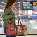Australia Christmas Indigenous Travel Bag Galah Bird on Eucalyptus