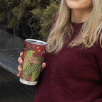 Australia Christmas Indigenous Tumbler Cup Galah Bird on Eucalyptus