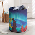Australia Northern Lights Scenery Laundry Basket