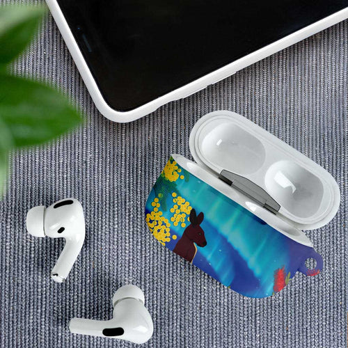 Australia Northern Lights Scenery AirPods Case
