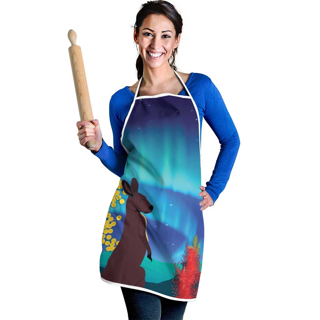 Australia Northern Lights Scenery Apron