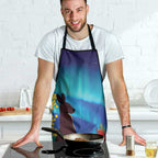 Australia Northern Lights Scenery Apron