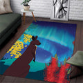 Australia Northern Lights Scenery Area Rug