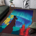 Australia Northern Lights Scenery Area Rug