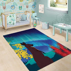 Australia Northern Lights Scenery Area Rug