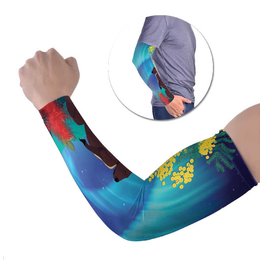 Australia Northern Lights Scenery Arm Sleeves